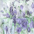 Ivory/Purple Green Print